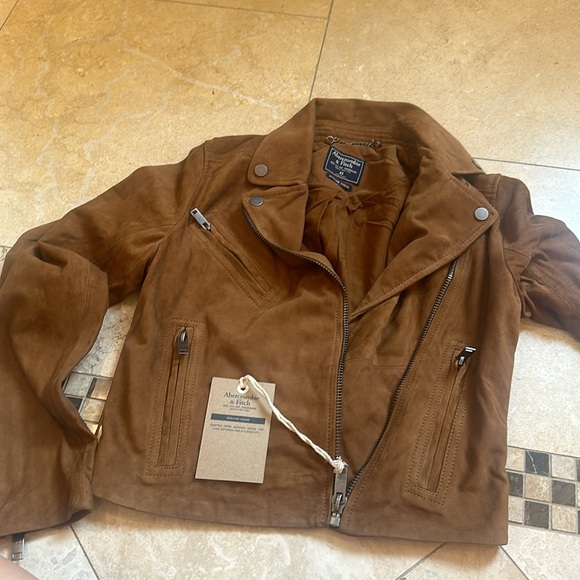 Abercrombie & Fitch Suede Jacket - Picture 5 of 7
